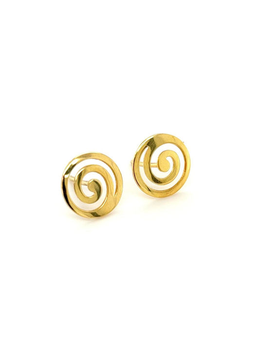 Drandakis Ohrringe aus Gold 14K