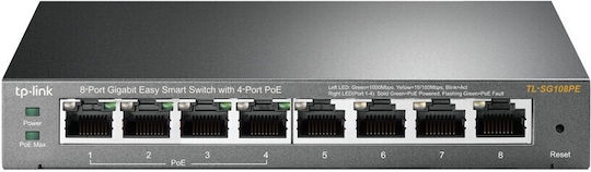 TP-LINK TL-SG108 Unmanaged L2 Switch with 8 Ethernet Ports