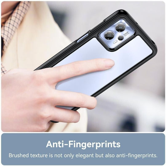 Colorful Series Back Cover Σιλικόνης Μαύρο (Moto G13)