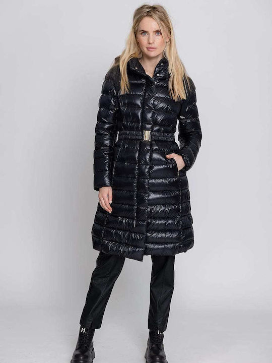 Herno Kurz Damen Puffer Jacke Wasserdicht für Winter Schwarz