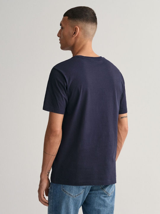 Gant T-shirt Navy Blue