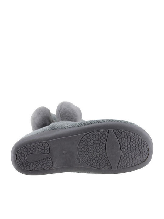 Papuci De Iarnă Pentru Femei Botine Gri G-TM005C-2067