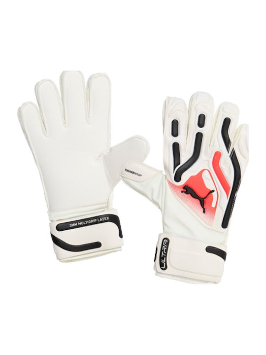 PUMA Ultra Match RC Γάντια Τερματοφύλακα Ενηλίκων Λευκά