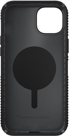 Speck Presidio2 Grip Magsafe Back Cover Πλαστικό Μαύρο (iPhone 15 Pro)