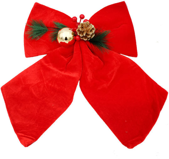Weihnachtliche Figur Bogen Rot 39x39cm