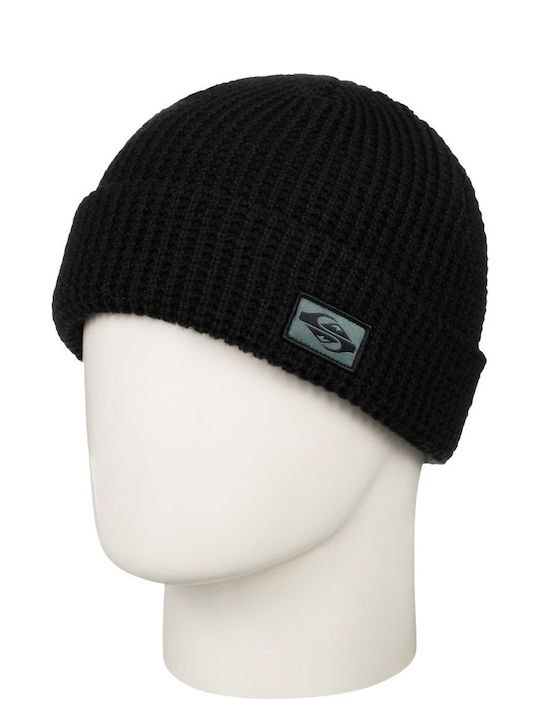 Tofino Beanie Unisex Σκούφος Πλεκτός σε Μαύρο χρώμα