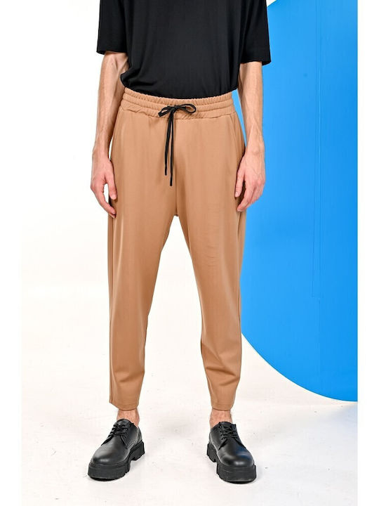 Diverse Jogginghose mit Gummizug Beige