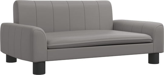 Παιδικό Καναπεδάκι 70x45x30εκ. Γκρι