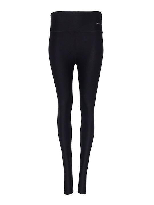 SugarFree Women's Cropped Training Legging High Waisted Black