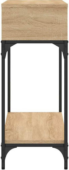 Console Table Wood & Metal L100xW30.5xH75cm