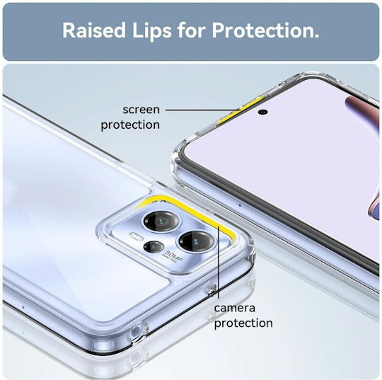 Colorful Series Back Cover Σιλικόνης Διάφανο (Moto G13)
