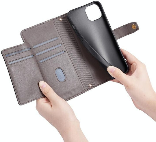 Zipper Wallet Γκρι (TCL 405)