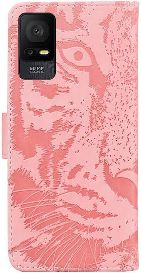Tiger Pattern Wallet Ροζ (TCL 405)