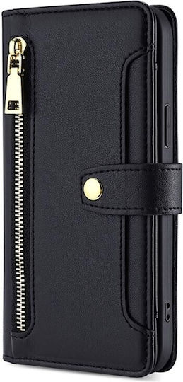 Zipper Brieftasche Schwarz (TCL 405)