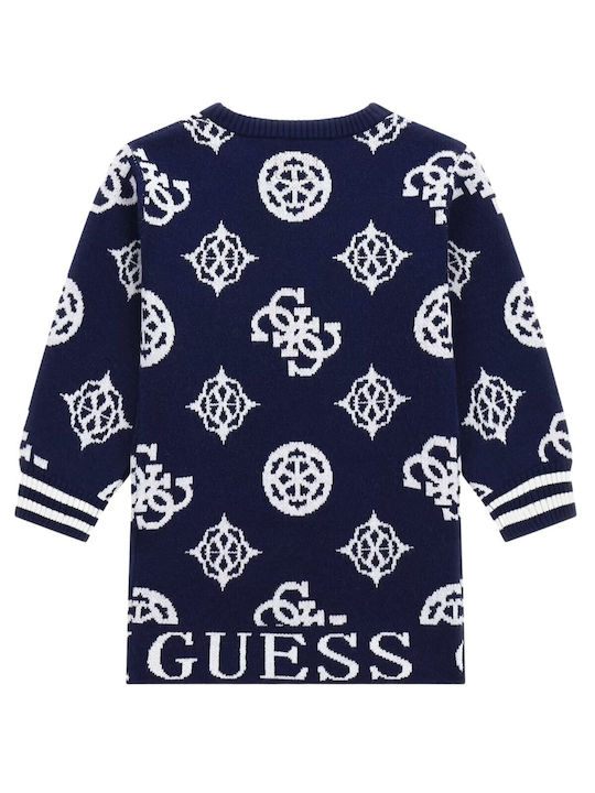 Guess Kids Dress Navy Blue