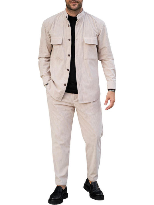 Overshirt Long-sleeved Shirt White