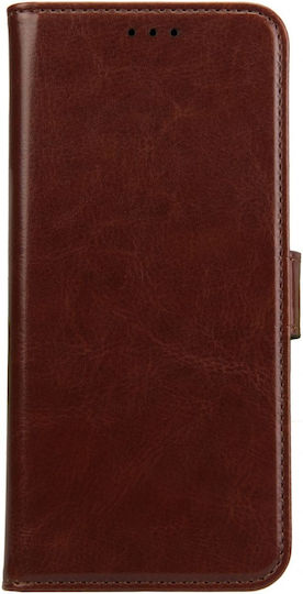 Rosso Element Pu Wallet Δερματίνης Καφέ (Huawei P40)
