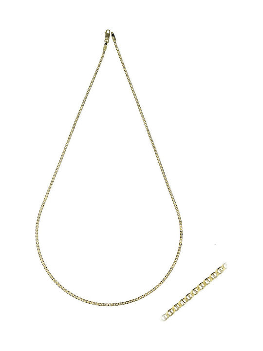 Korifidis Gold Chain Neck 14K Length 60cm