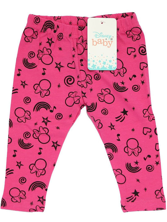 Disney Leggings pentru Copii Long Fuchsia