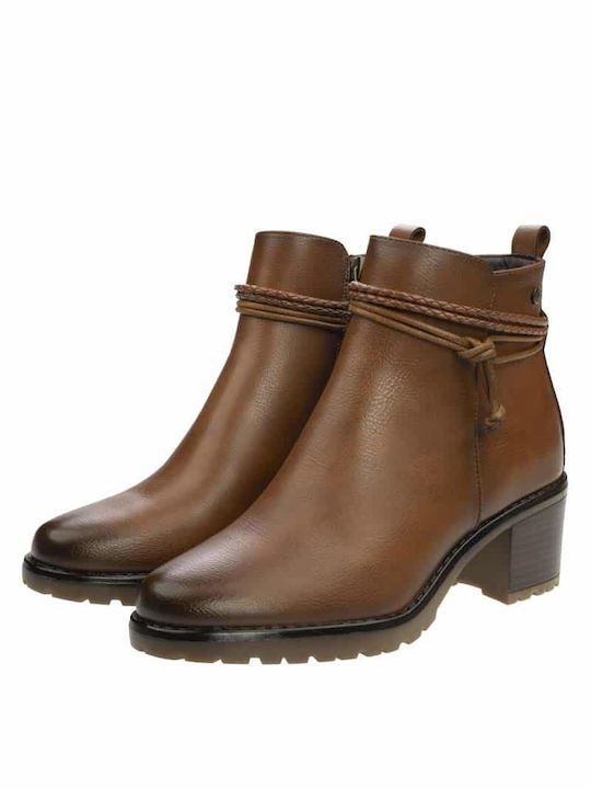 B-Soft Damen Knöchelstiefel Braun