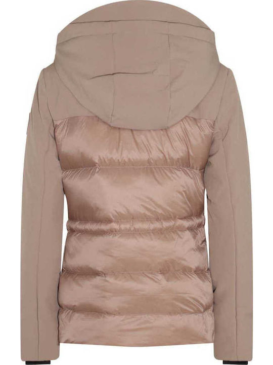 Woolrich Jacket Puffer Softshell Brown