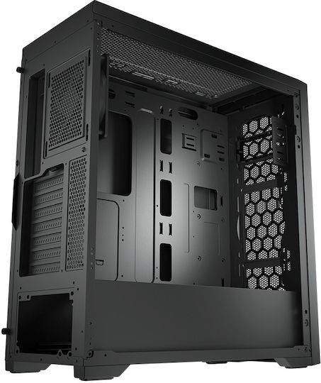 Cougar MX330-G Pro Gaming Midi Tower Computer Case with Side Window Black