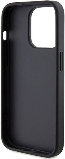 Guess Glitter Script Back Cover Μεταλλικό Μαύρο (iPhone 15 Pro)