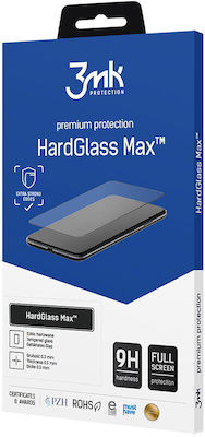 3MK Hardglass Max Full Face Tempered Glass Μαύρο (Galaxy Z Fold5)