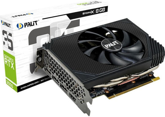 Palit GeForce RTX 3050 8GB GDDR6 StormX Κάρτα Γραφικών
