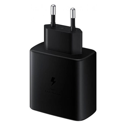 Samsung Φορτιστής Χωρίς Καλώδιο με Θύρα USB-C 45W Μαύρος (EP-TA845EBE )
