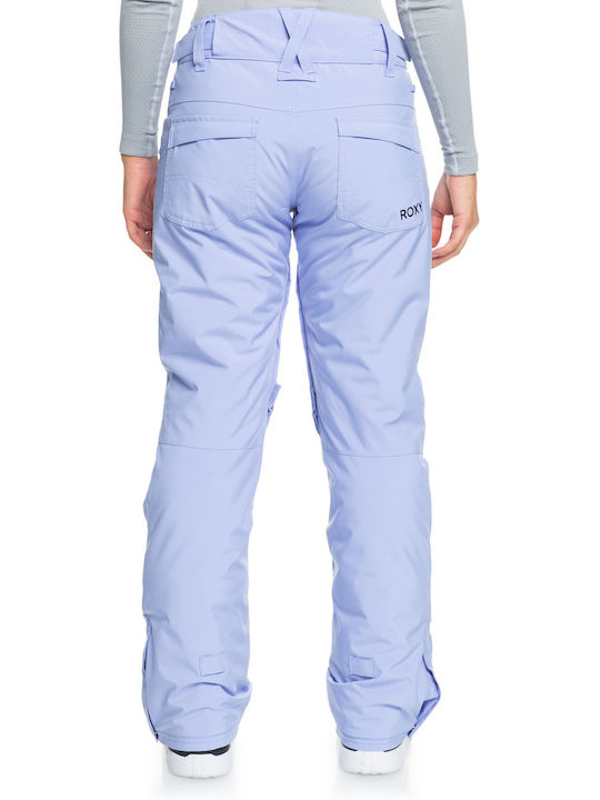 Roxy Backyard ERJTP03238-PHN0 Women's Trousers for Ski & Snowboard Purple