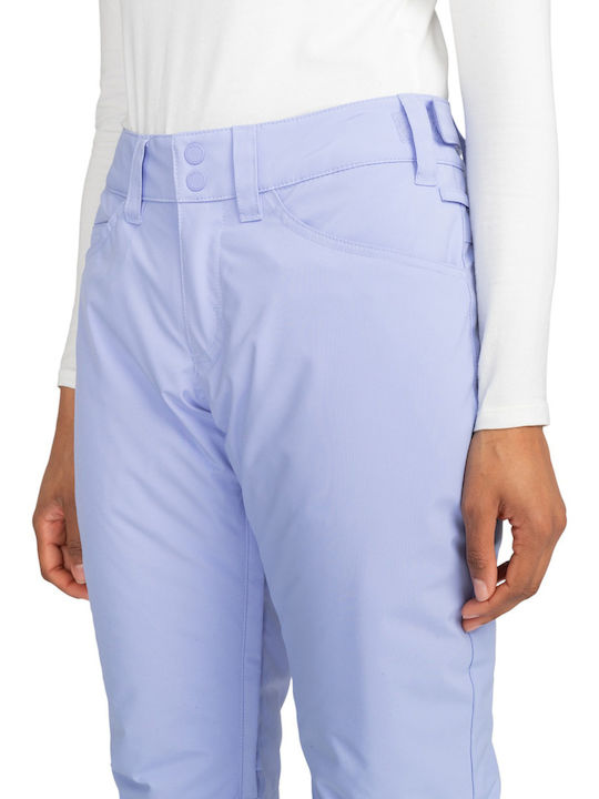 Roxy Backyard ERJTP03238-PHN0 Women's Trousers for Ski & Snowboard Purple