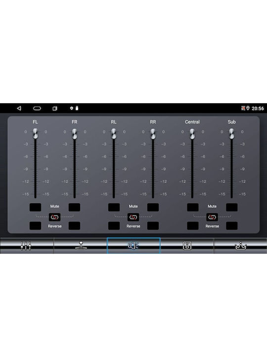 Lenovo Sistem Audio Auto pentru Ford Mustang 2015-2020 (Bluetooth/USB/WiFi/GPS) cu Ecran Tactil 9"