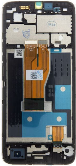 Οθόνη LCD Display + με Μηχανισμό Αφής και Πλαίσιο για Realme C33 (Μαύρο)