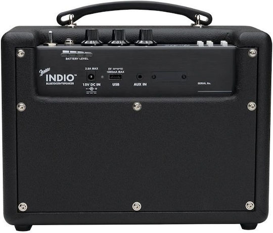 Fender Indio 2 Ηχείο Bluetooth 60W με Διάρκεια Μπαταρίας έως 25 ώρες Μαύρο