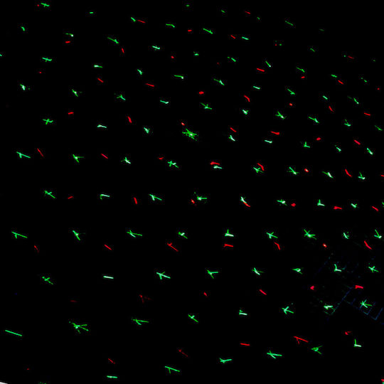Weihnachtsstrahler Laser