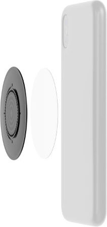Fidlock Vacuum Uni Phone Patch Non-slip Mobile Stand in Black color