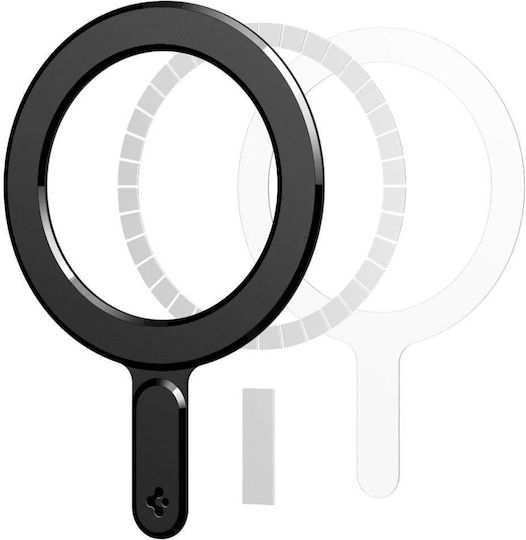 Spigen MagSafe Ring Magnet Ring Plate MagFit with Alignment Guide Black