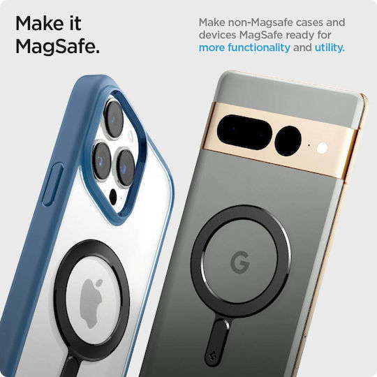 Spigen MagSafe Ring Magnet Ring Plate MagFit with Alignment Guide Black