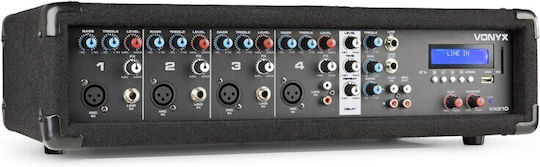Vonyx VX210 170.110 Σετ με Αυτοενισχυόμενα Ηχεία PA 500W με Woofer 10"