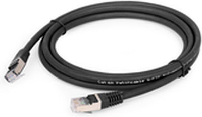 Cablexpert S/FTP Cat.6a Καλώδιο Δικτύου Ethernet 3m Μαύρο