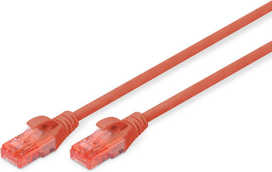 Digitus U/UTP Cat.6 Ethernet Network Cable 3m Red 1pcs