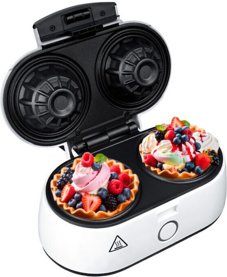 Adler Wafer Bowl Βαφλιέρα για Στρογγυλές Βάφλες 2 Θέσεων 1400W
