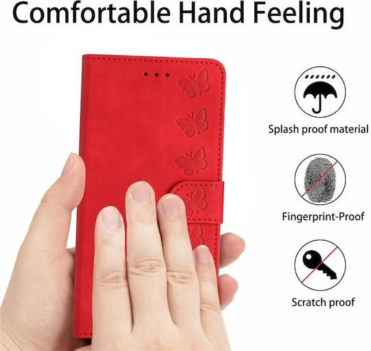 Seven Butterflies Wallet Κόκκινο (TCL 405)