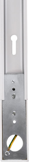 GloboStar Montageschiene für Spot aus Aluminium Weiß 60902