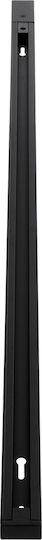 GloboStar Mounting Rail for Spotlights made of Aluminum Black 60901