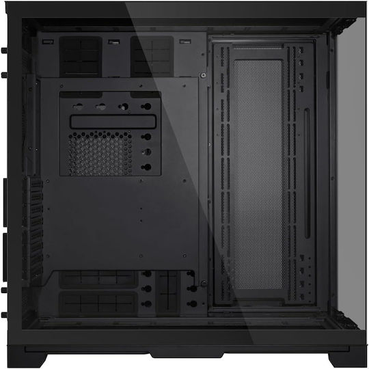 Lian Li O11 Dynamic EVO XL Геймърско бюро Пълна кула Компютърна кутия със страничен прозорец и RGB осветление Черен