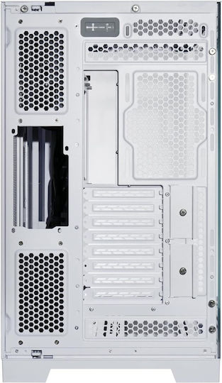 Lian Li O11 Dynamic EVO XL Gaming Full Tower Κουτί Υπολογιστή με Πλαϊνό Παράθυρο και RGB Φωτισμό Λευκό