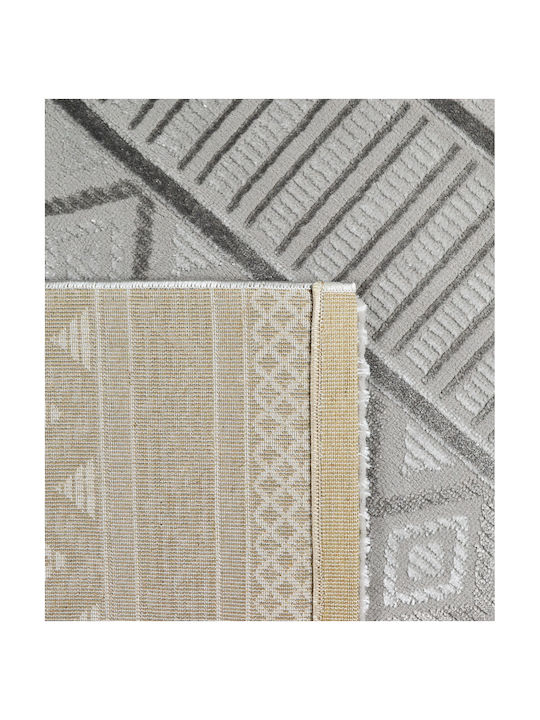 Saray Home Delux Rug Rectangular Grey