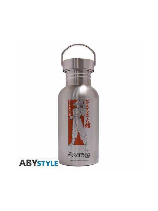 GB eye Dragonball Super - Goku Stainless Steel Water Bottle 500ml Silver